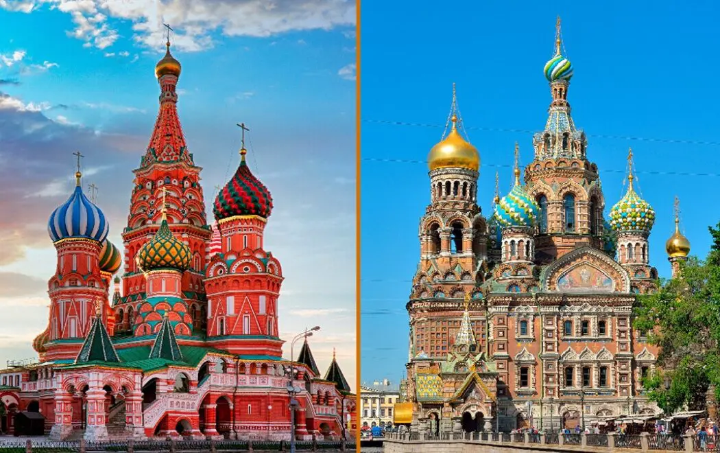 Why are Moscow and St. Petersburg still called "the two capitals"