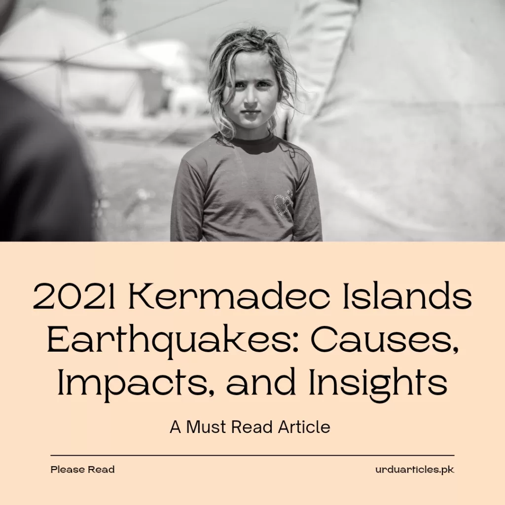 2021 Kermadec Islands Earthquakes