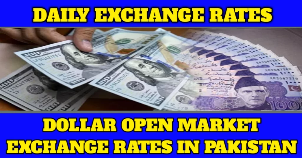 Dollar Open Market Rate in Pakistan